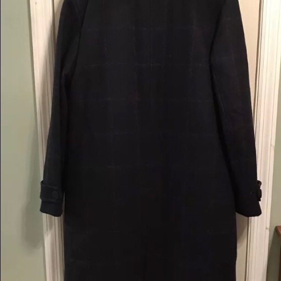 ERDEM x H&M MEN'S BLUE CHECKED COAT UK38/ EUR48 - Picture 3 of 8